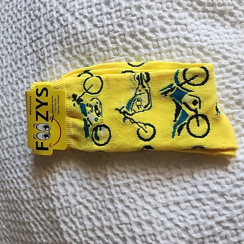 3/$20 Foozy Funny Motorcycle Socks!